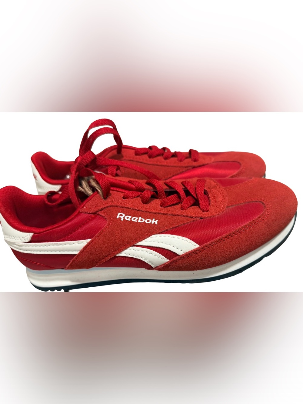 Reebok World 70 Red White Retro Sneakers NWT